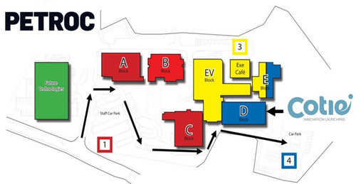 Parking Petroc Tiverton